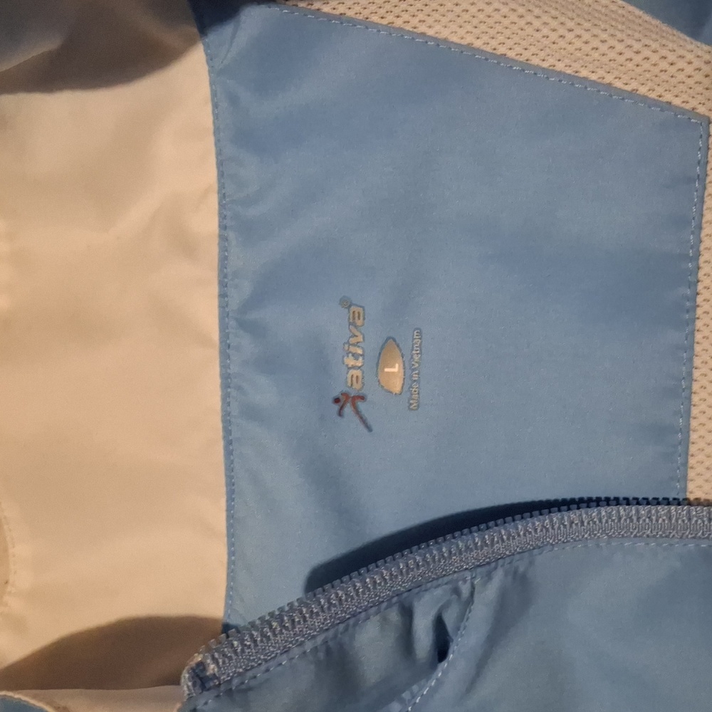 Ativa Light Blue and Beige Jacket - Picture 3 of 5
